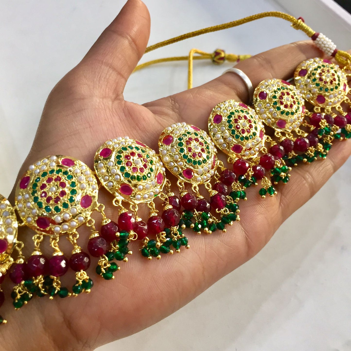 Jadau Chokker set 456446