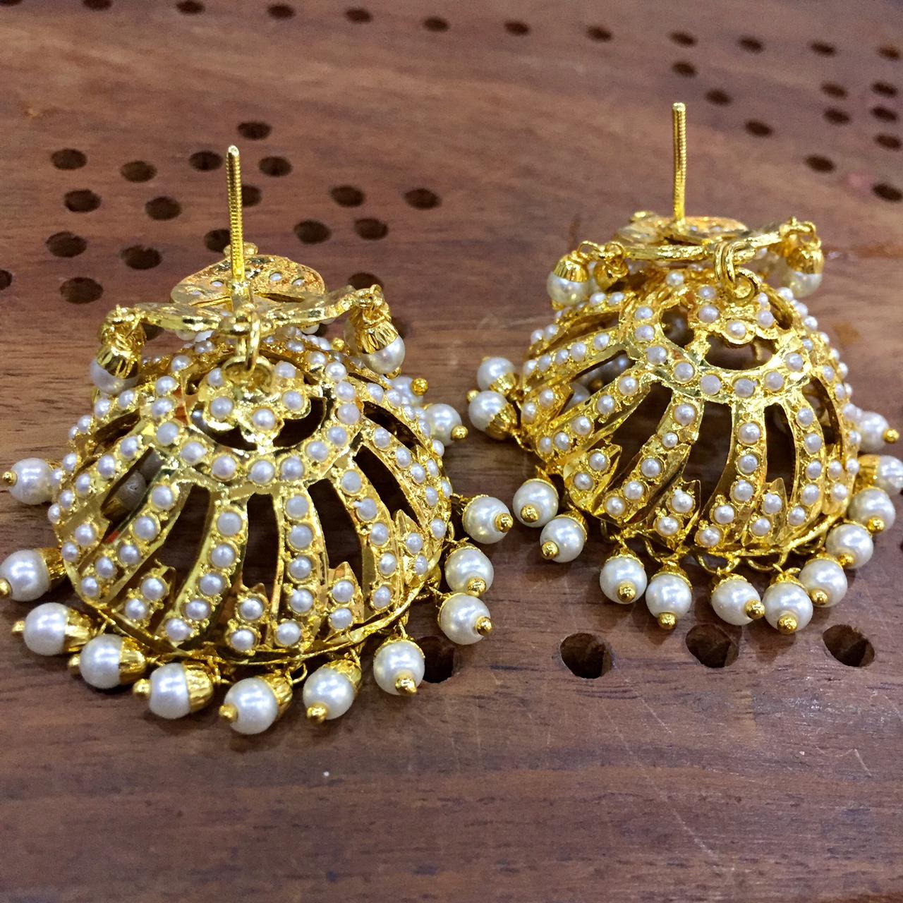 Jadau Earrings Jhumka 294619