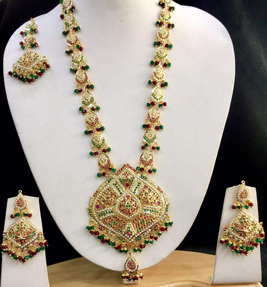 Jadau Rani Haar 578545 - Vijay & Sons