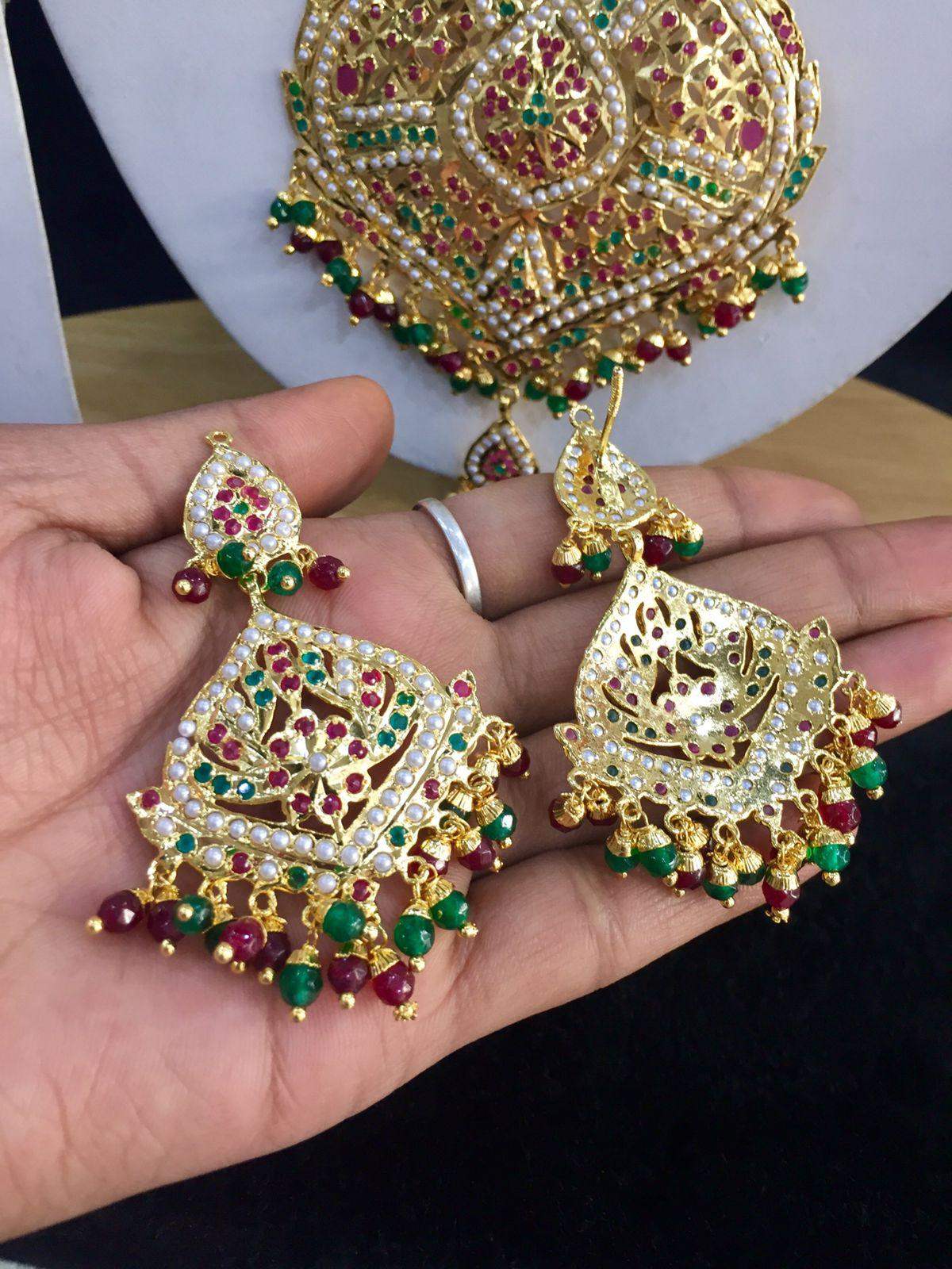 Jadau Rani Haar 578545 - Vijay & Sons