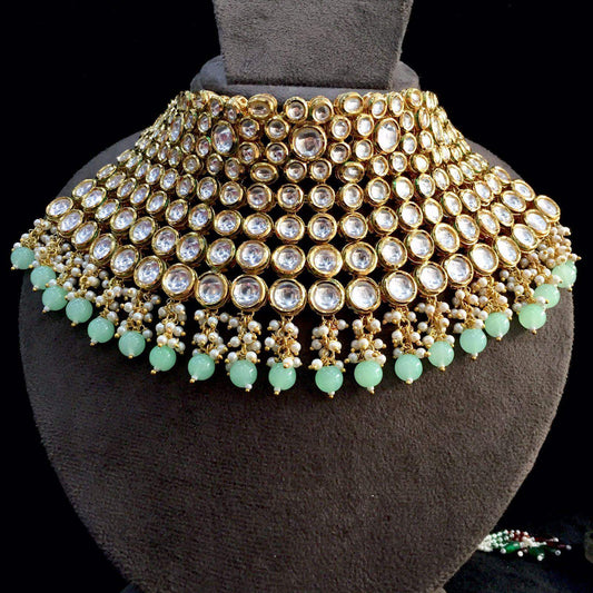 kundan necklace set4689854 - Vijay & Sons