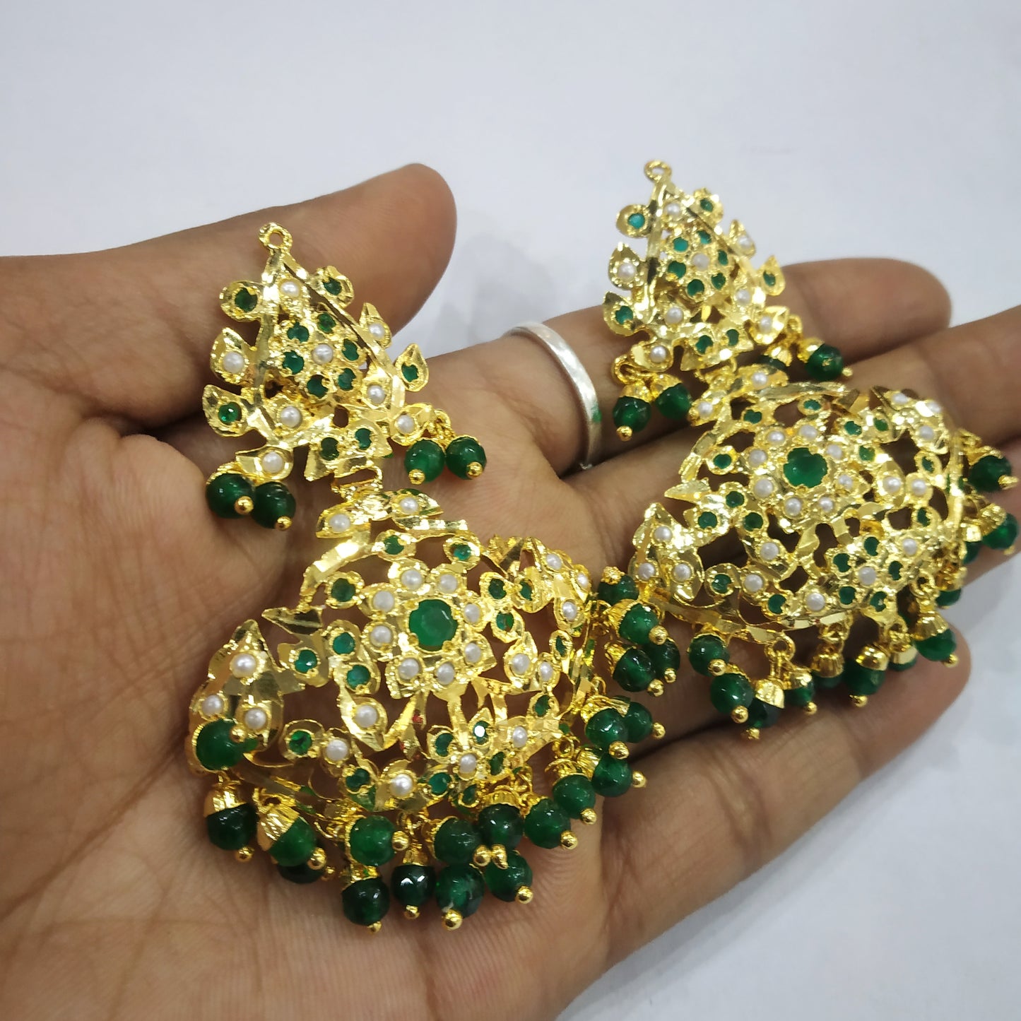 Jadau Earrings 58754