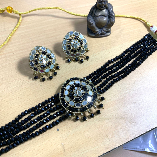 Kundan necklace set 46788468 - Vijay & Sons