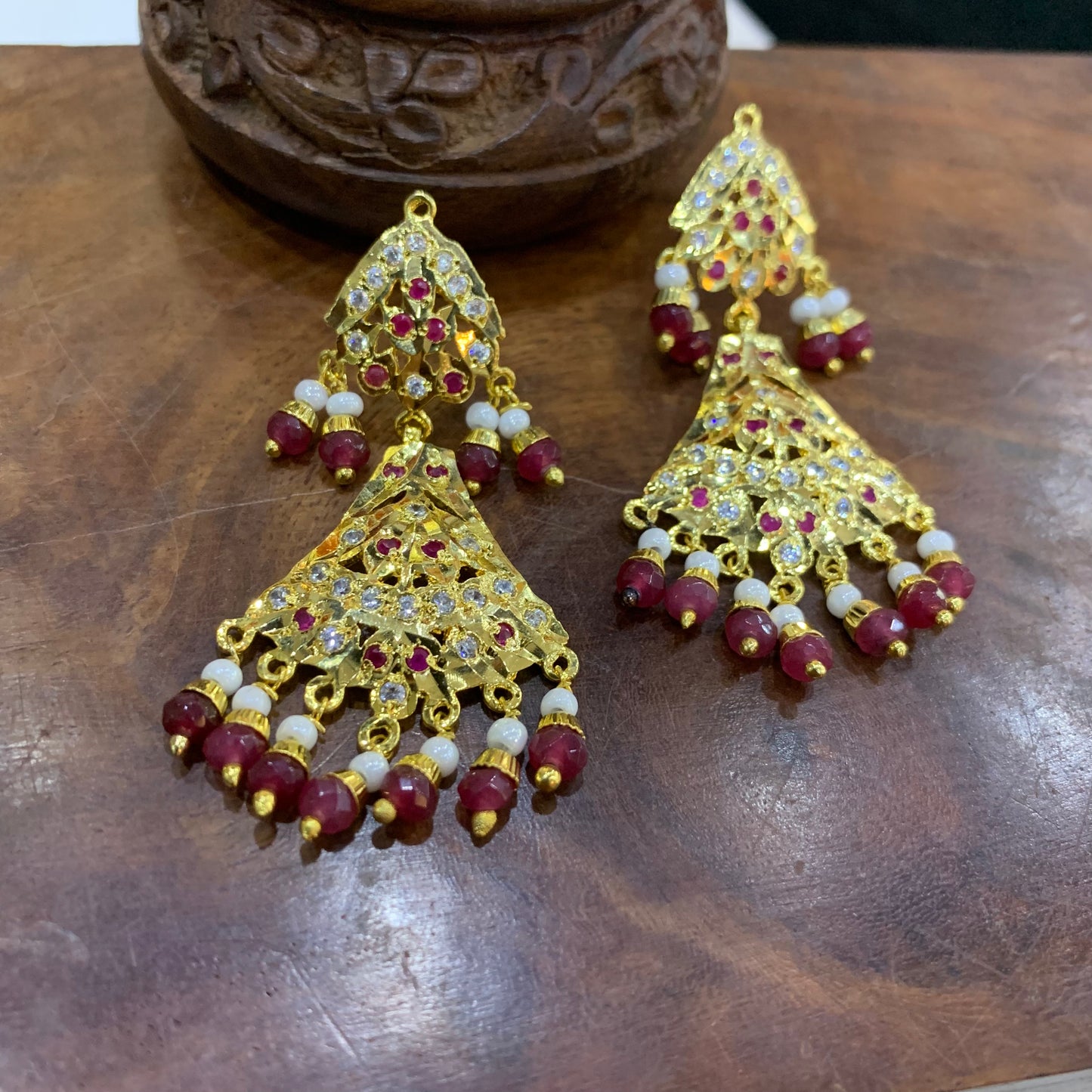 Jadau Earrings 52665