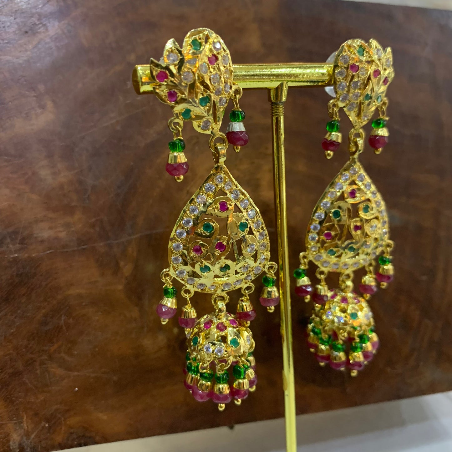 Jadau Earrings 56773