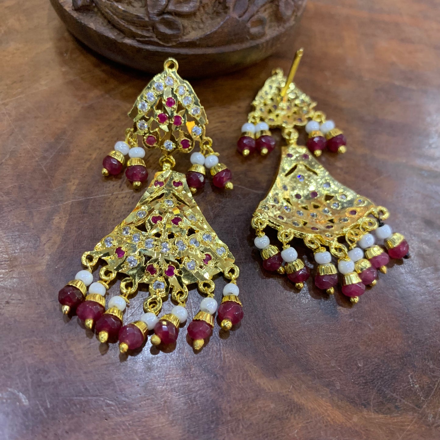 Jadau Earrings 52665