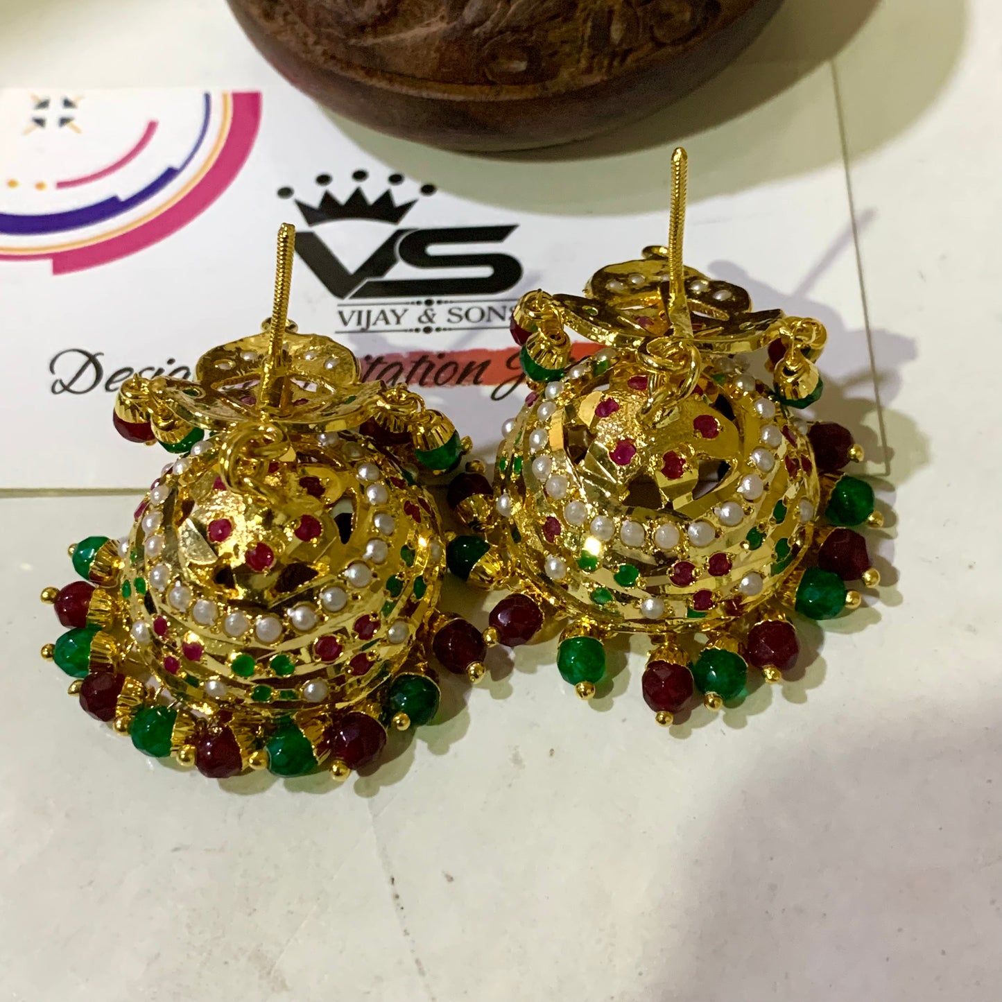 Jadau Earrings 46645