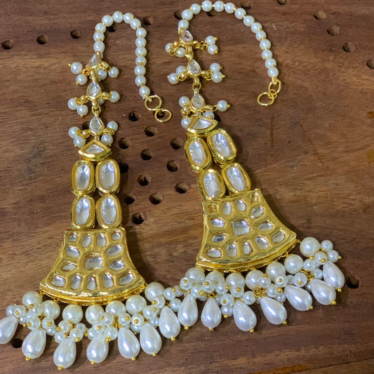 Kundan Earrings 98765 - Vijay & Sons