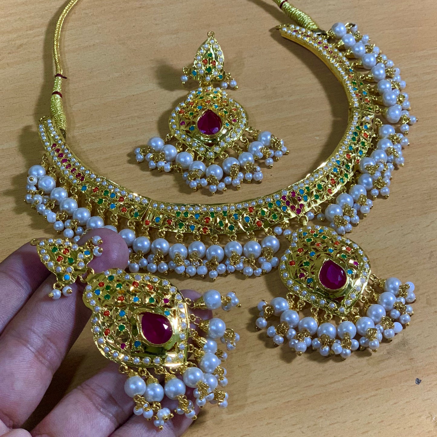 Jadau Necklace set 8627471