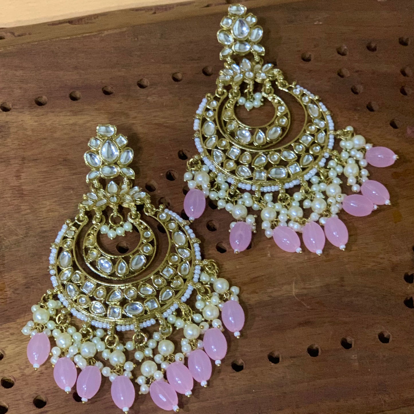 Kundan Earrings 234579 - Vijay & Sons