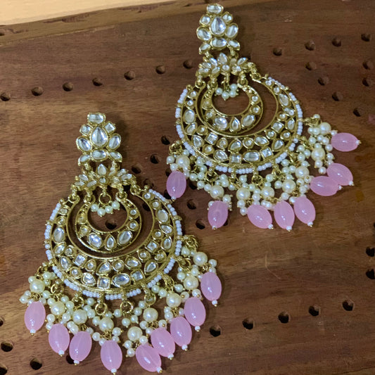Kundan Earrings 234579 - Vijay & Sons
