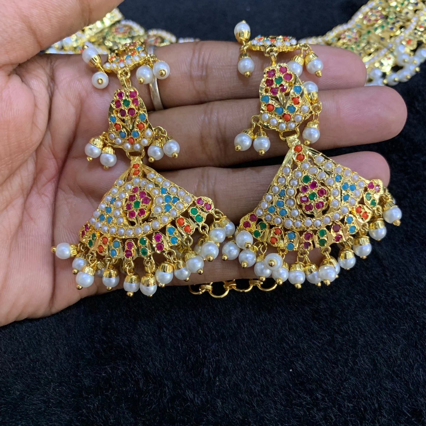 Jadau Necklace sets 456433