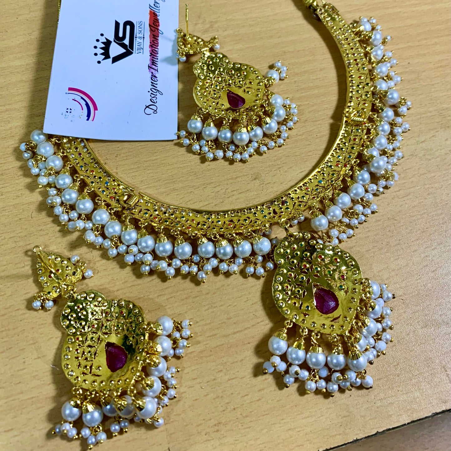 Jadau Necklace set 8627471