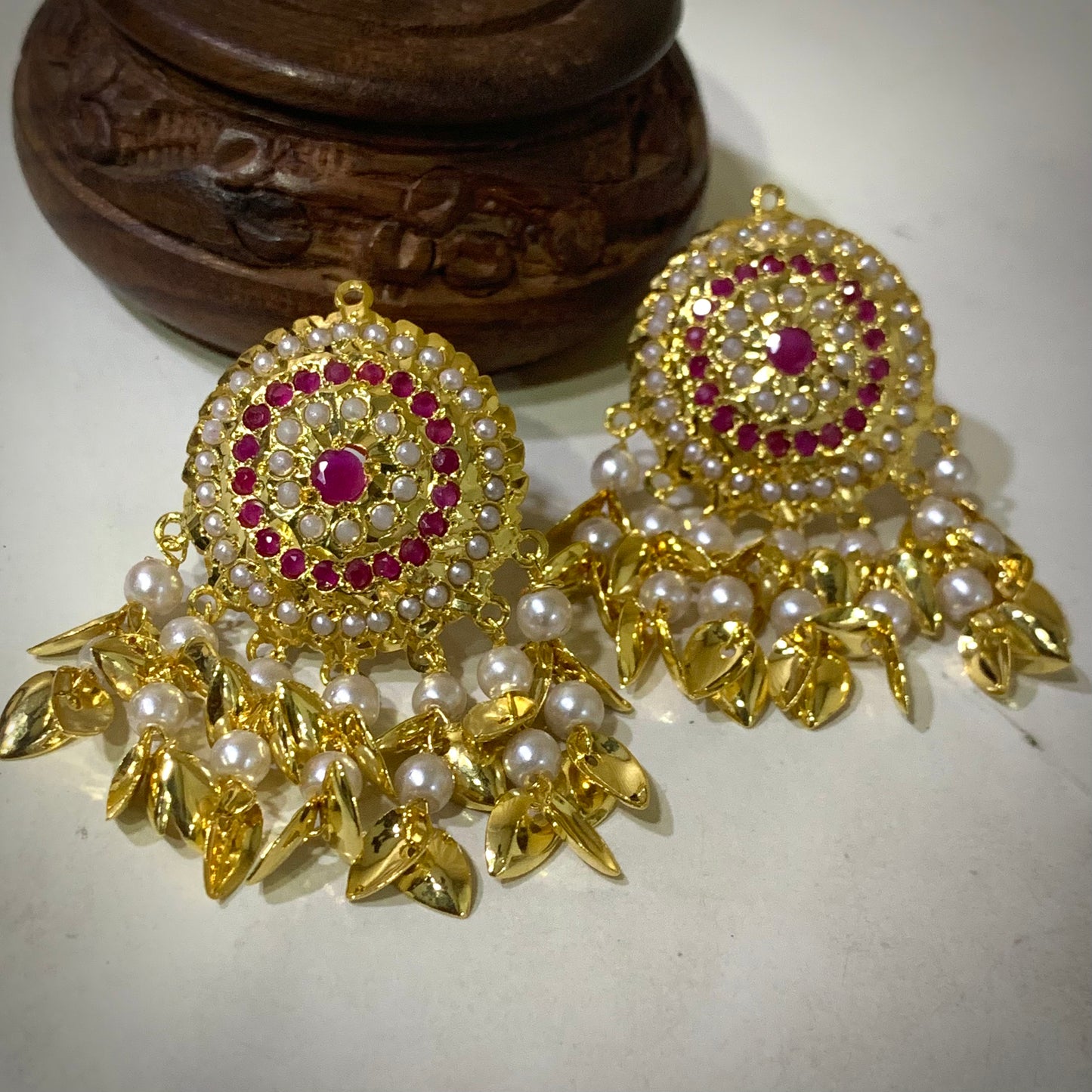 Jadau Earrings 52755