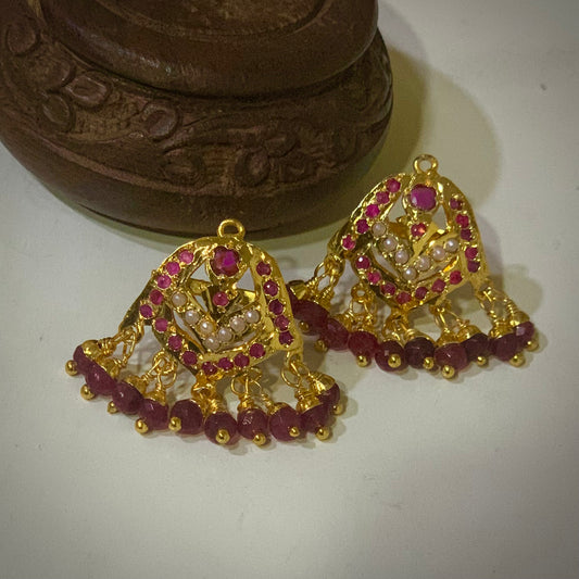 Jadau Studs 3959502 - Vijay & Sons