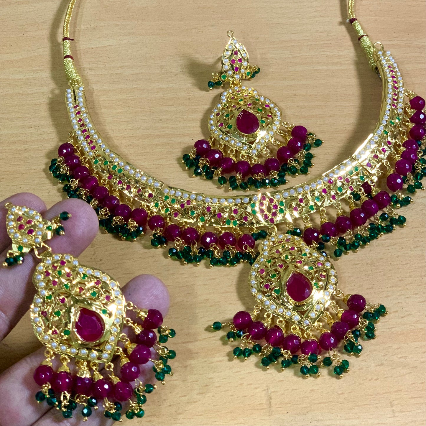 Jadau Necklace set 8627471