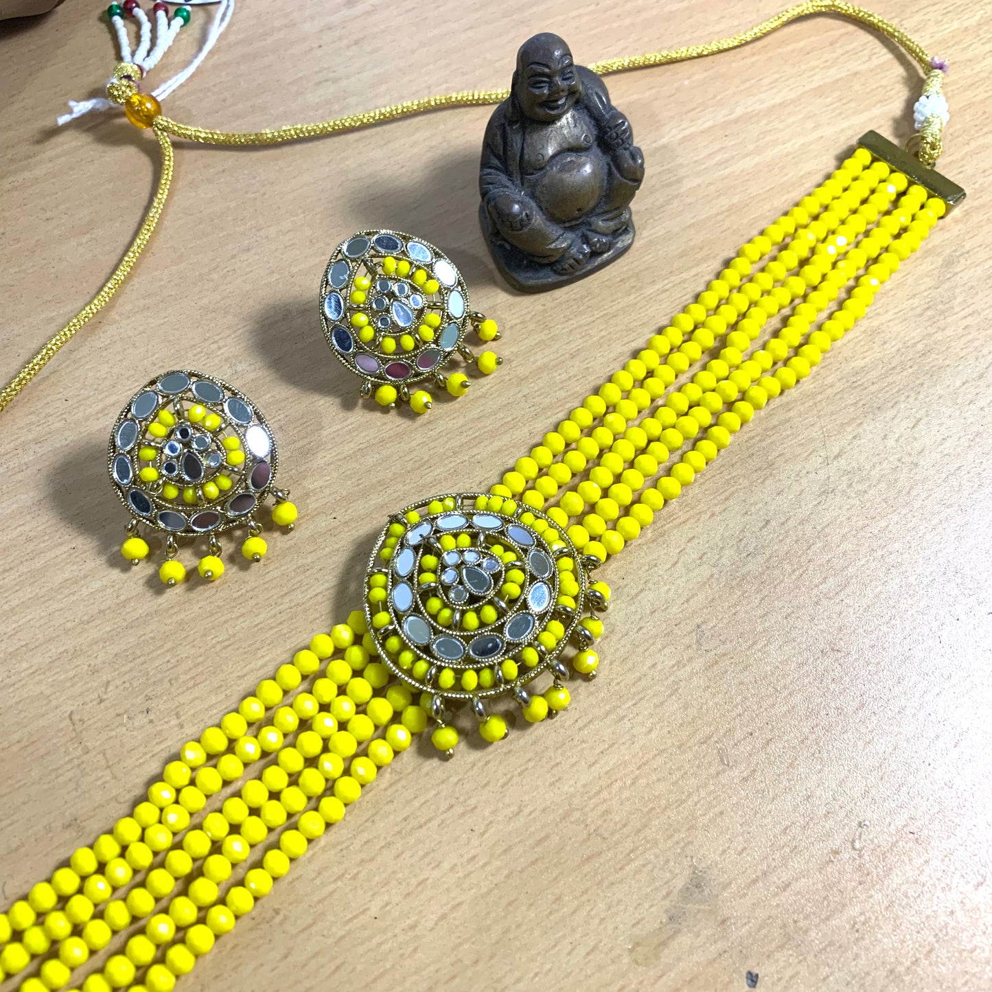 Kundan necklace set 46788468 - Vijay & Sons