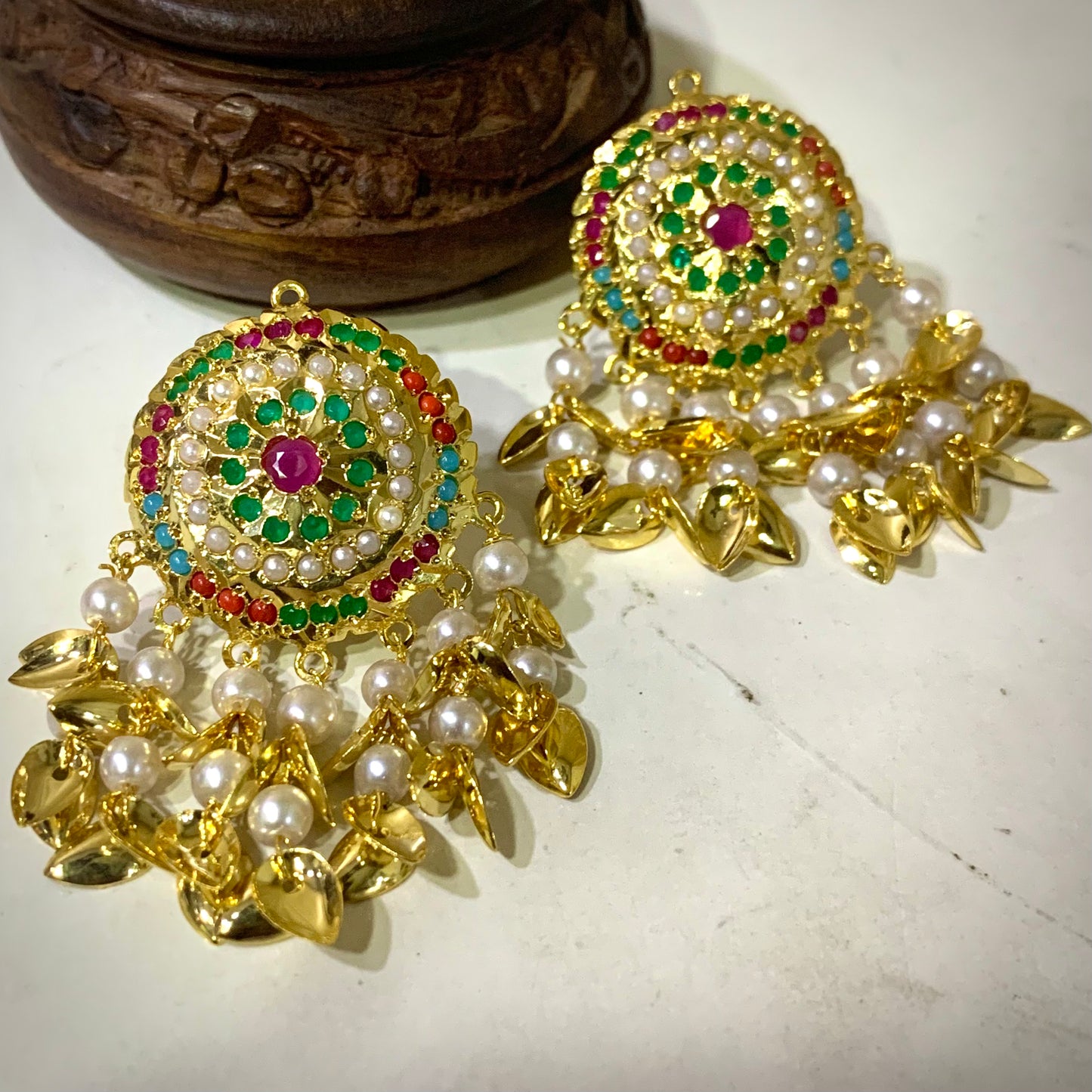 Jadau Earrings 52755