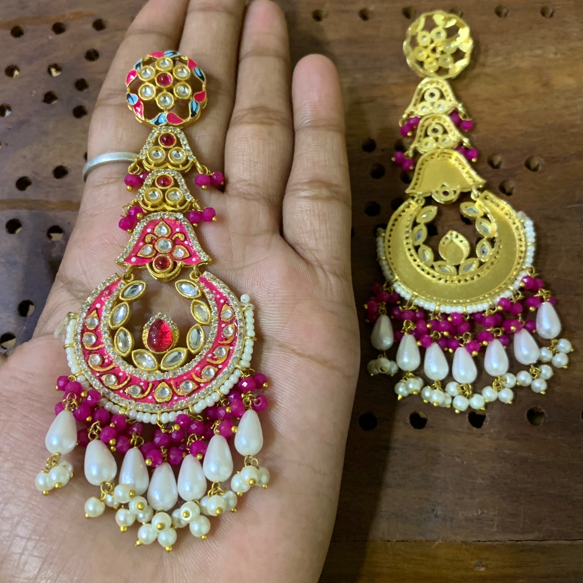Kundan jhumki 8666 - Vijay & Sons