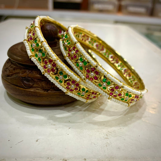 Jadau bangles 5796789 - Vijay & Sons