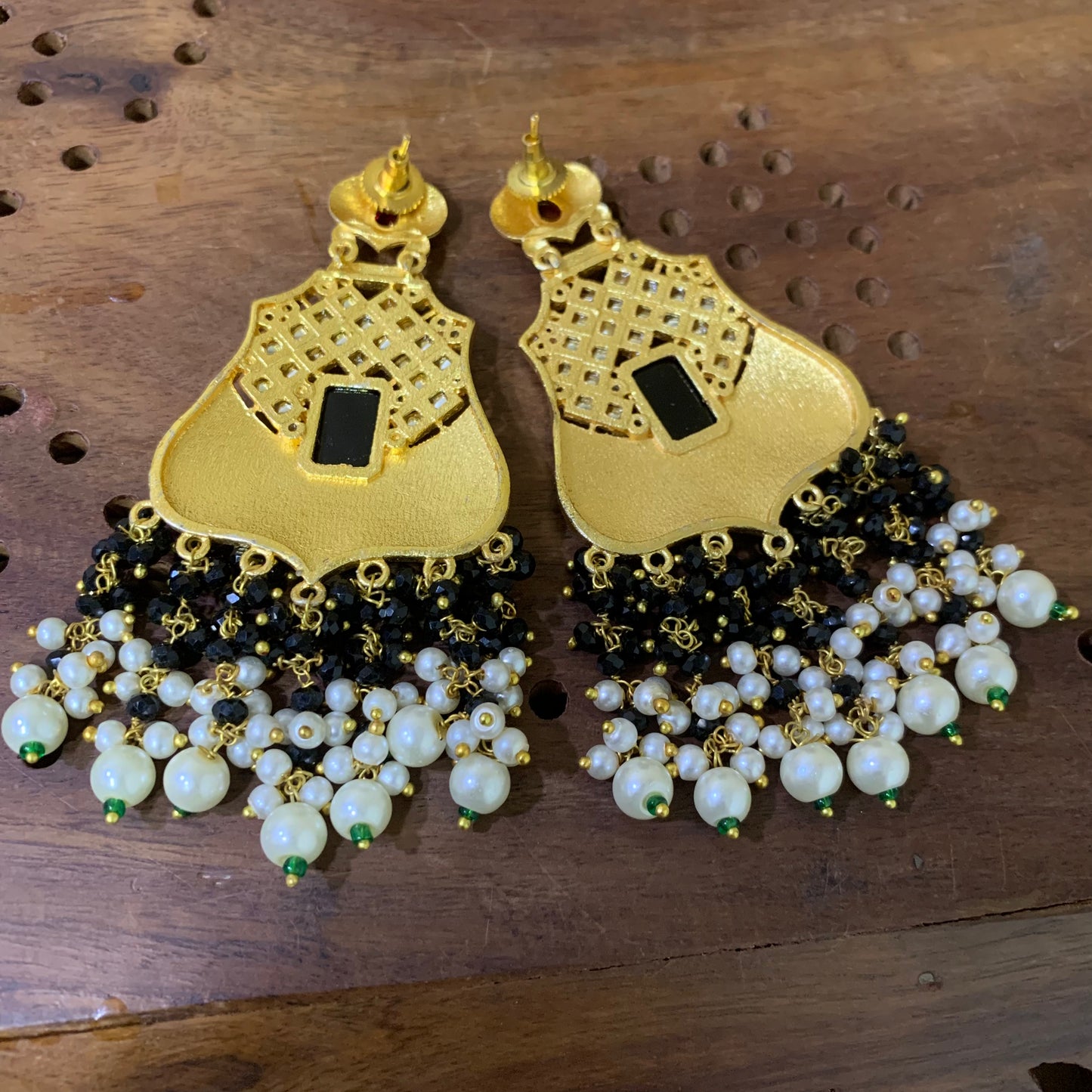 Kundan Earrings 8907 - Vijay & Sons