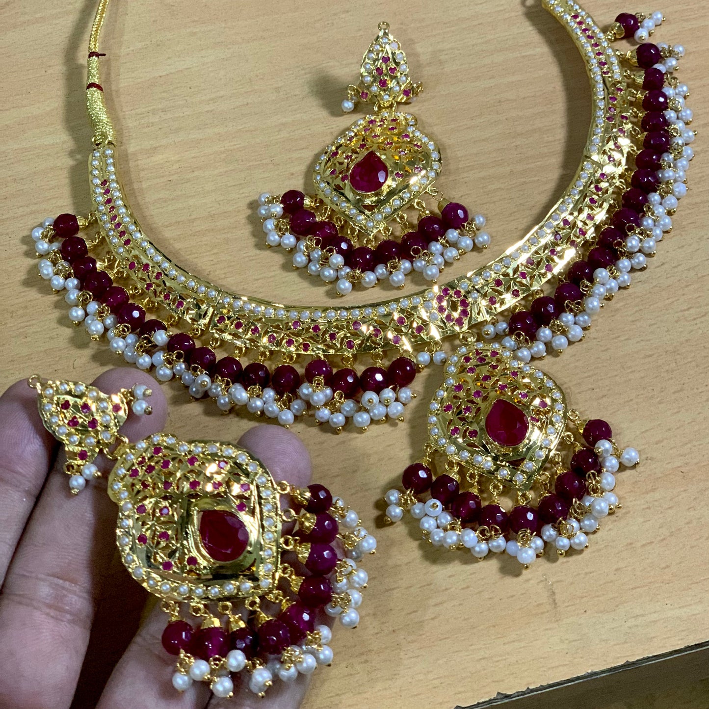 Jadau Necklace set 8627471