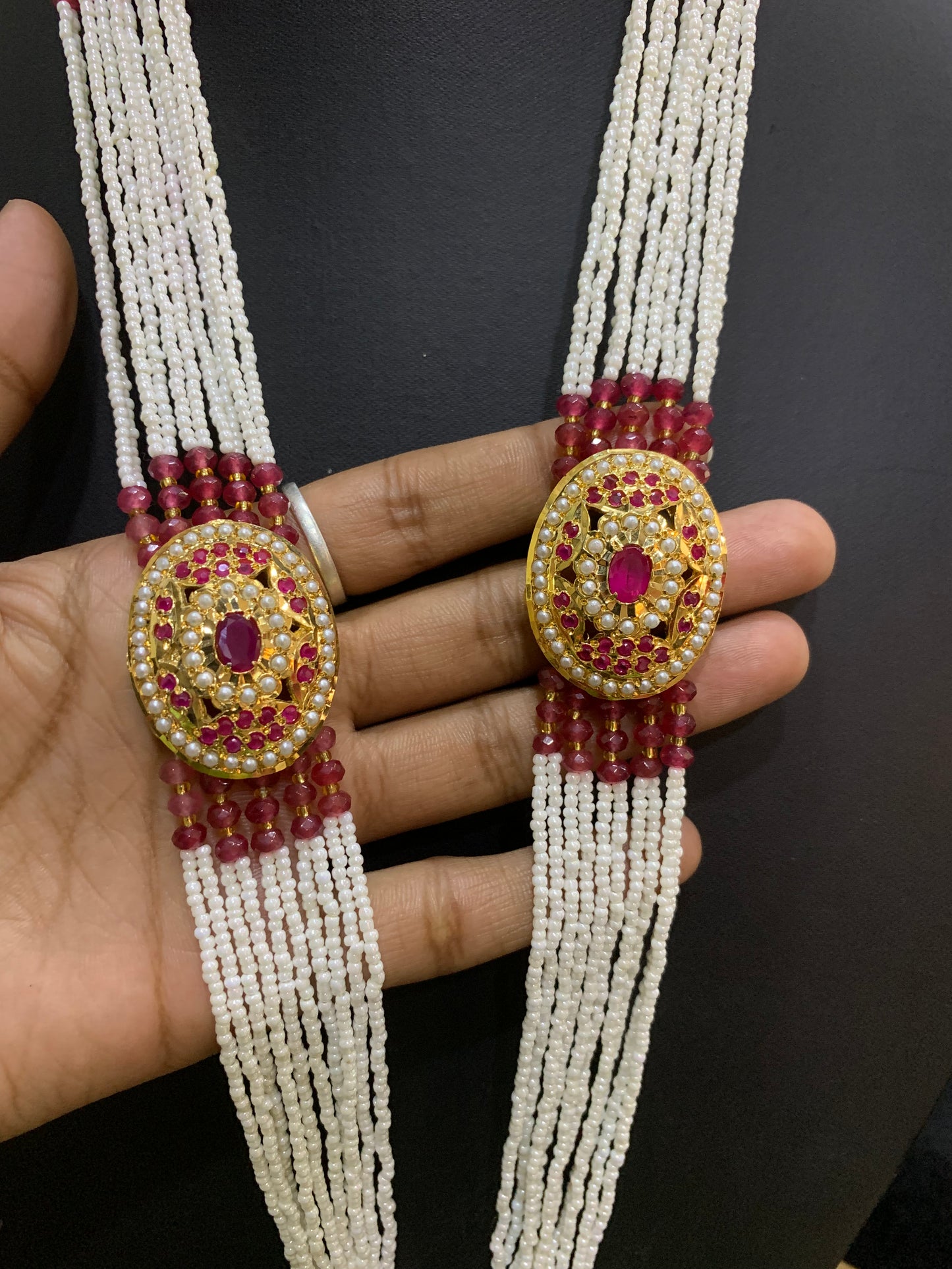 Jadau Rani Haar 546556 - Vijay & Sons