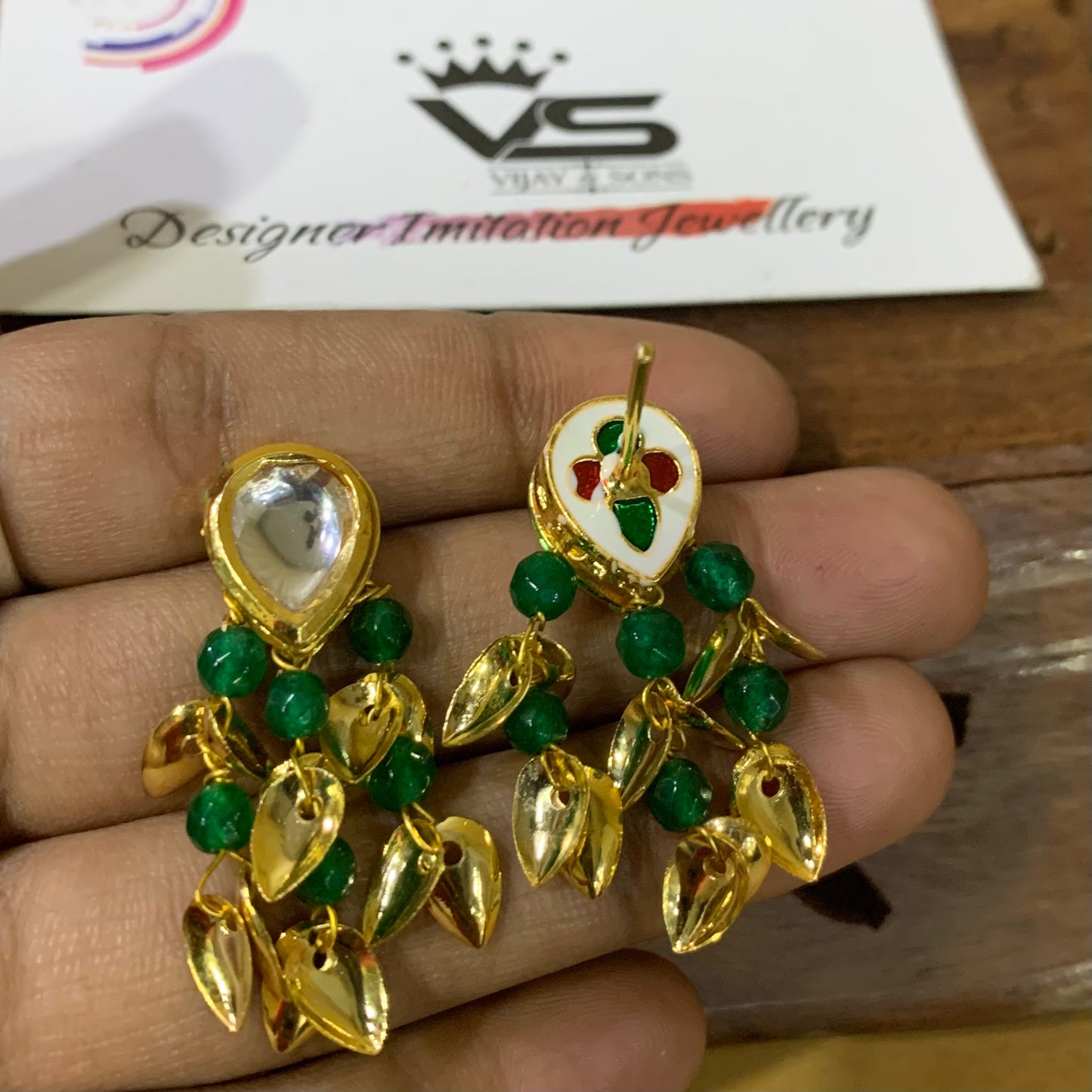 Kundan Earrings 5856