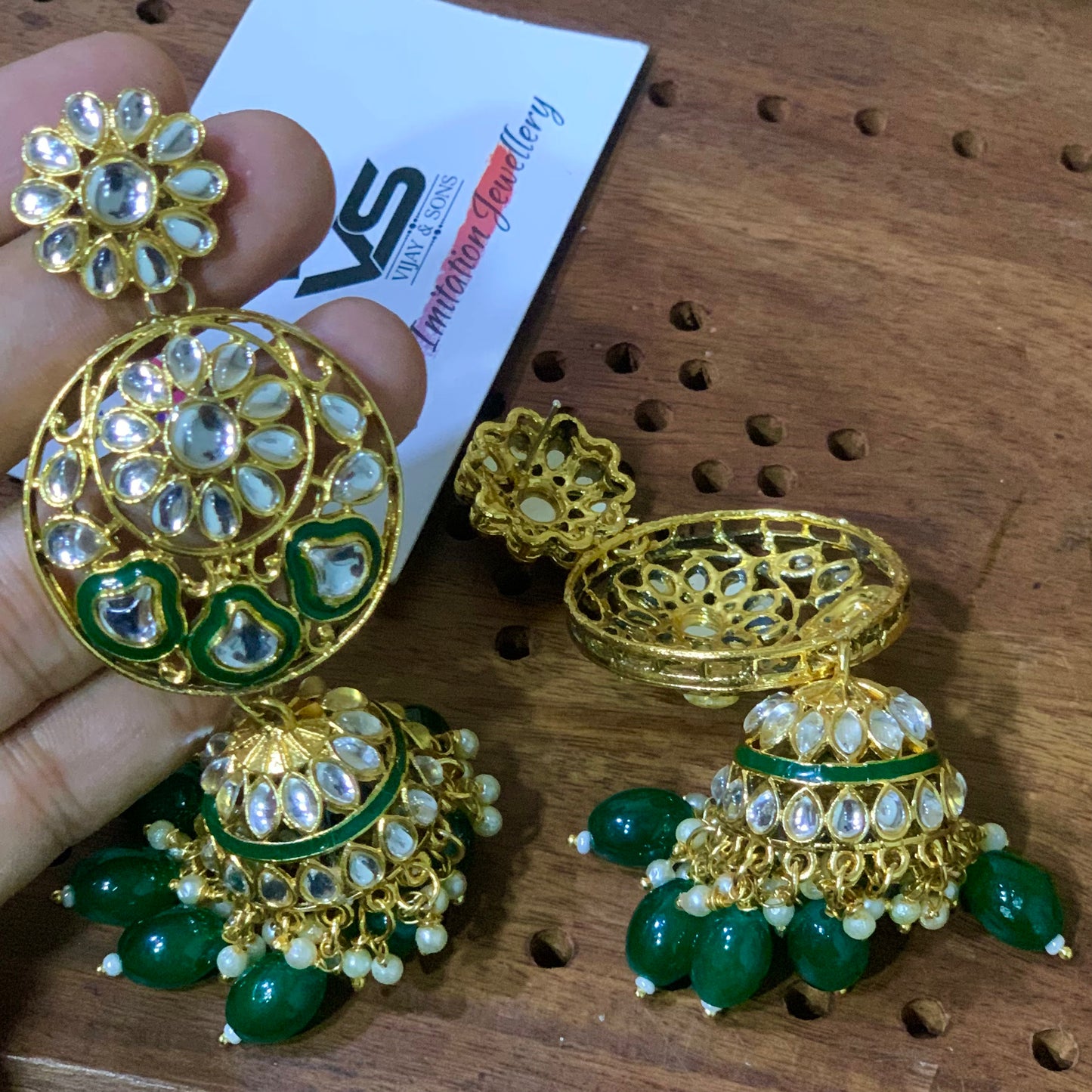 Kundan Earrings 7888748