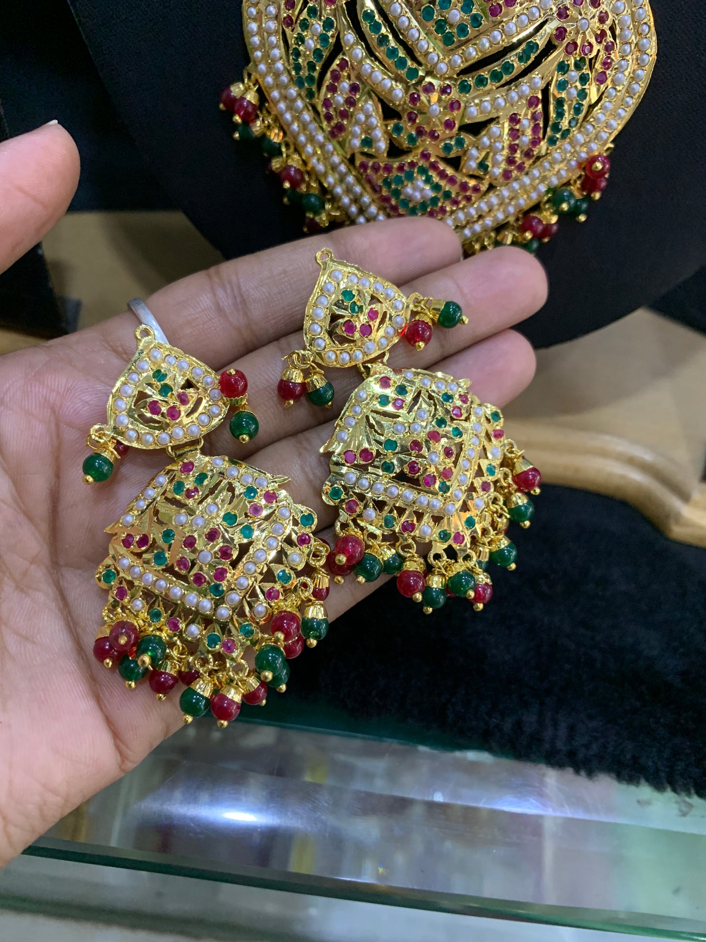 Jadau Necklace Sets 8765