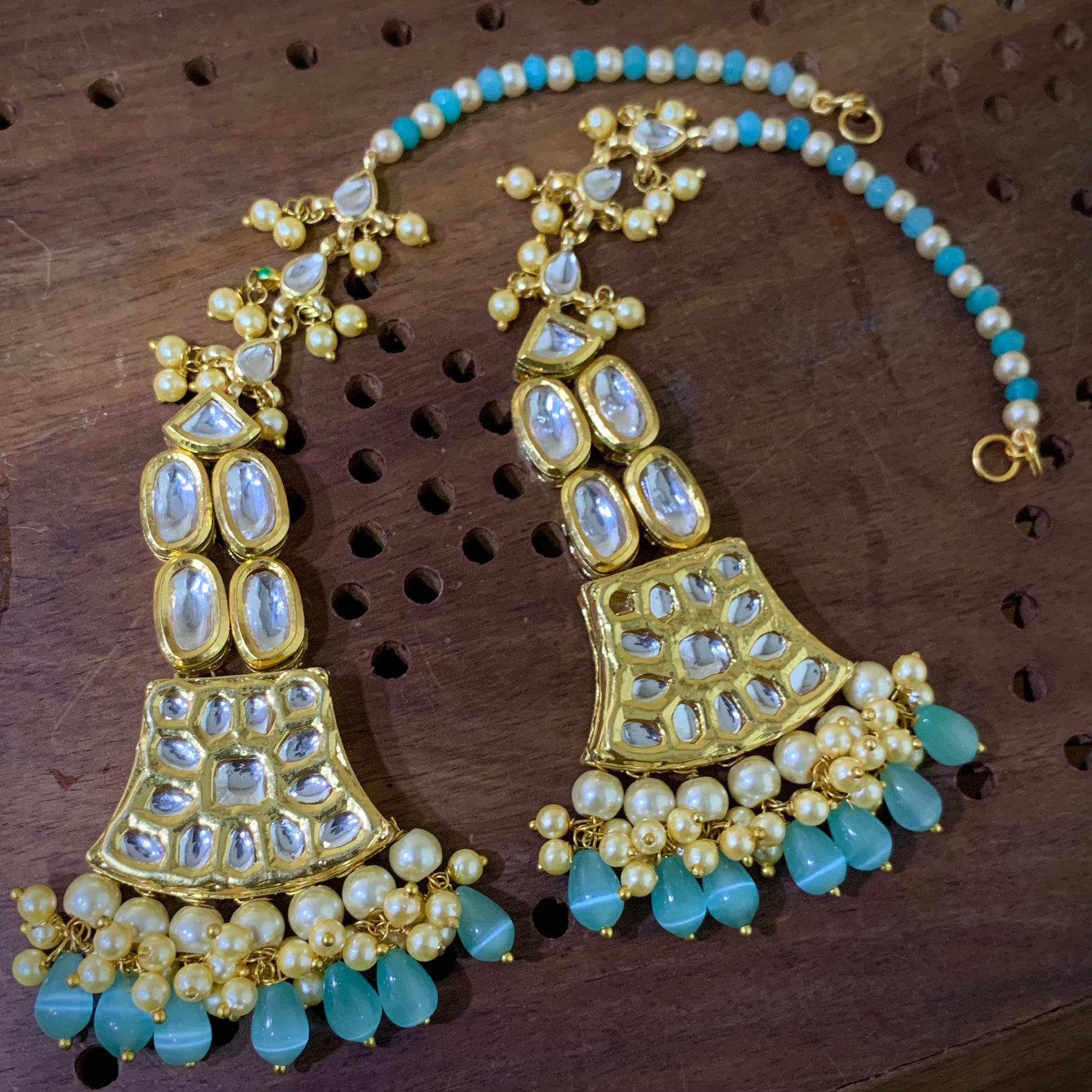 Kundan Earrings 98765 - Vijay & Sons