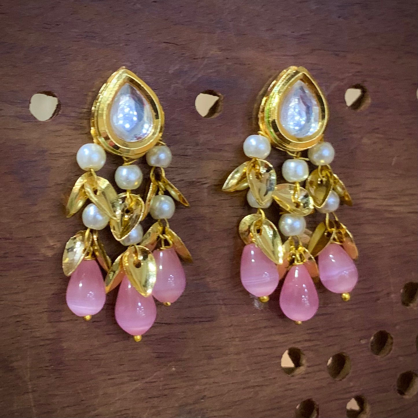 Kundan Earrings 22334