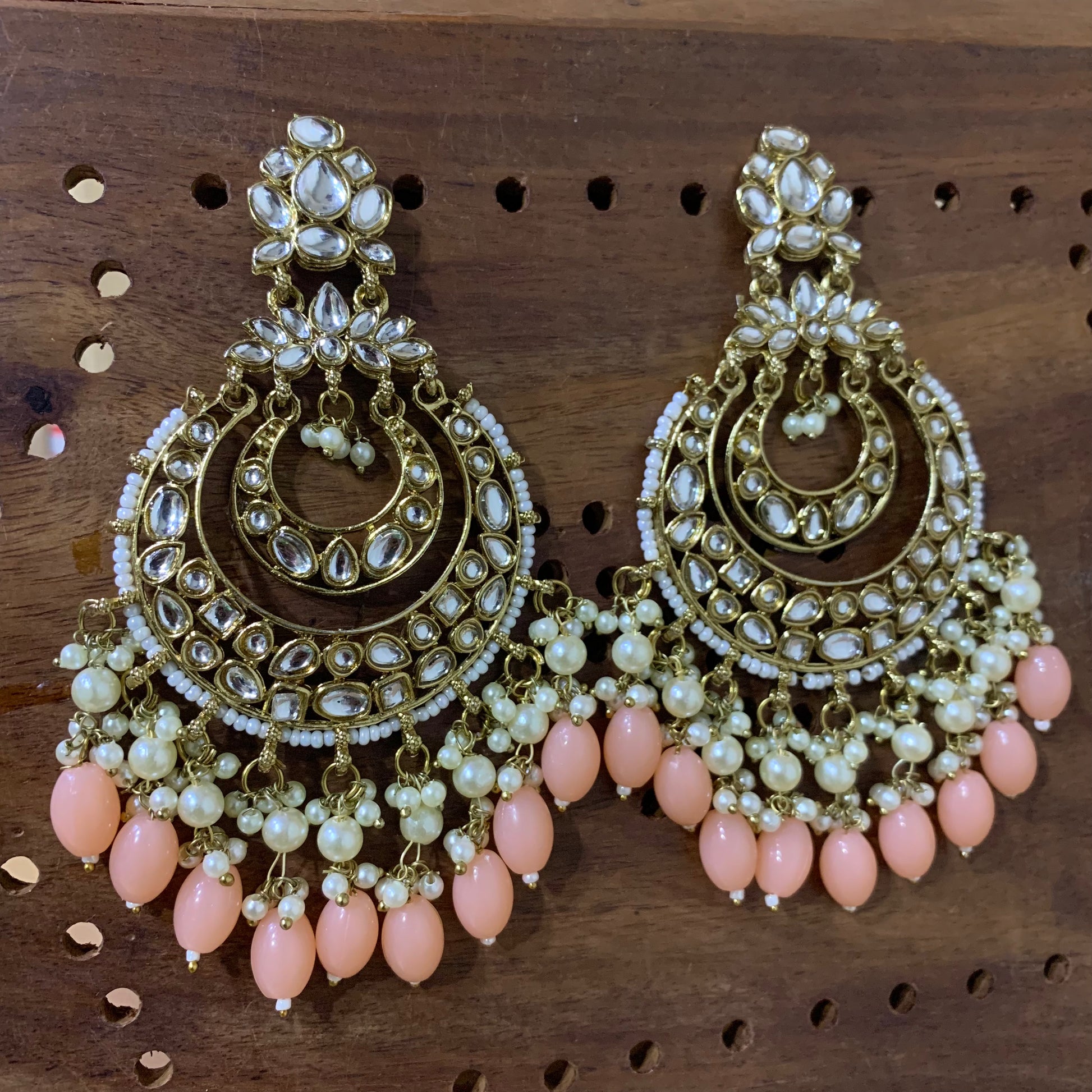 Kundan Earrings 234579 - Vijay & Sons