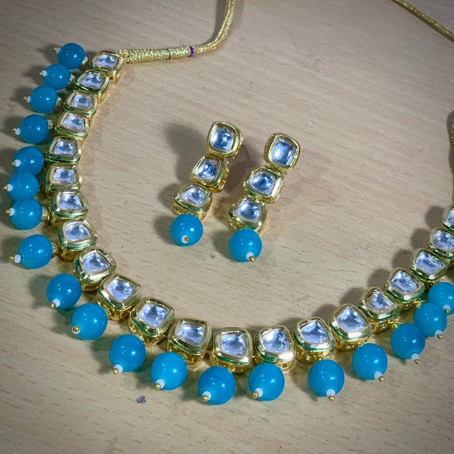 Kundan necklace set 193763747