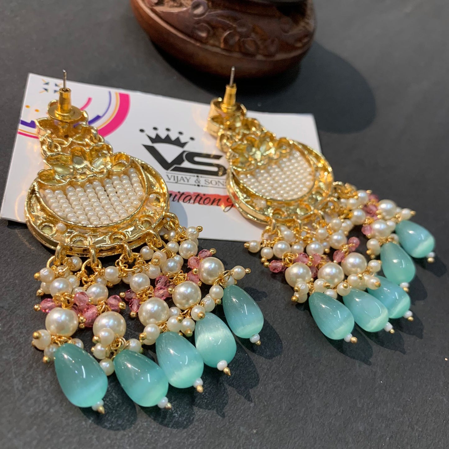 Kundan Earrings 30852