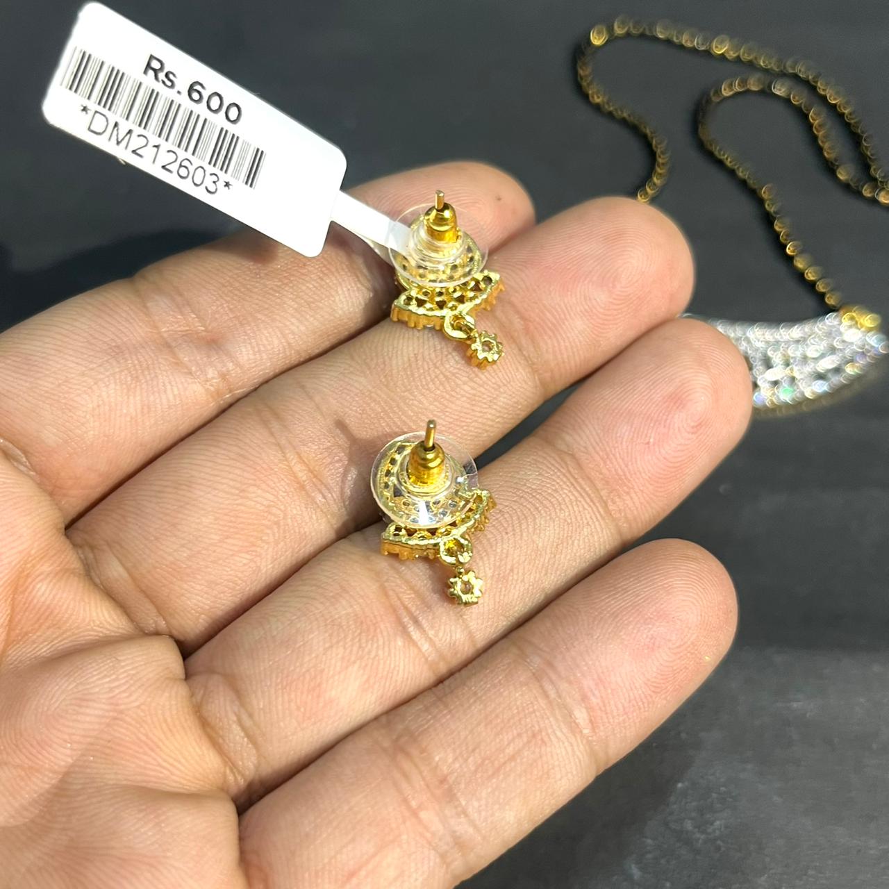 Zircon mangalsutra 79858