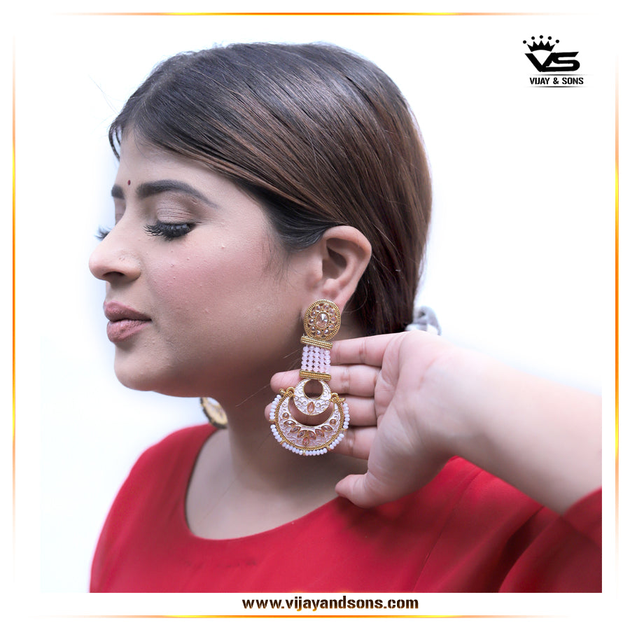 Antique Earrings 5856 freeshipping - Vijay & Sons