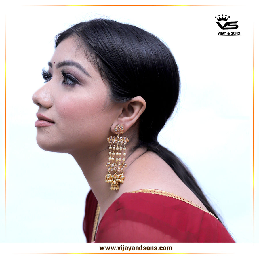 Antique Earrings 289 freeshipping - Vijay & Sons