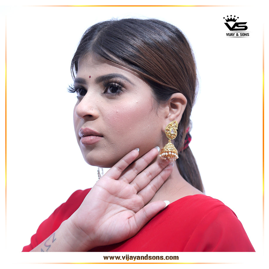 Antique Earrings 2896 freeshipping - Vijay & Sons
