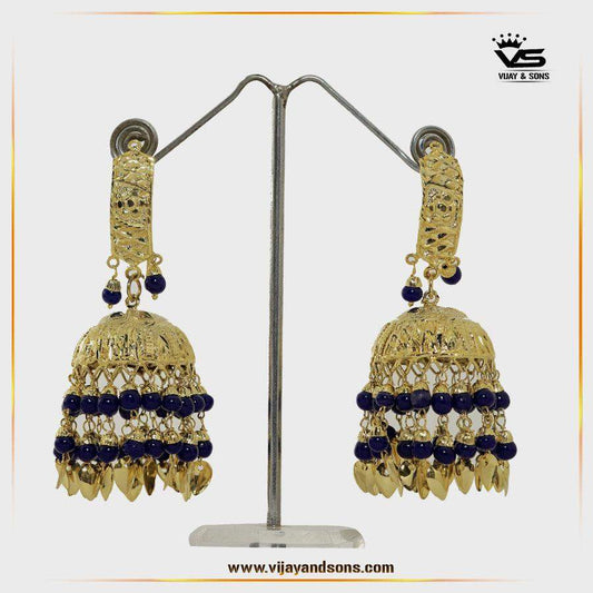 Gold Platted earrings - Vijay & Sons