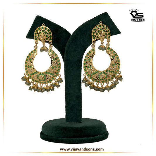 Jadau Earrings 564789 - Vijay & Sons