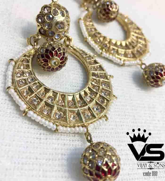 Wedding Wear Earrings for Women - Vijay & Sons