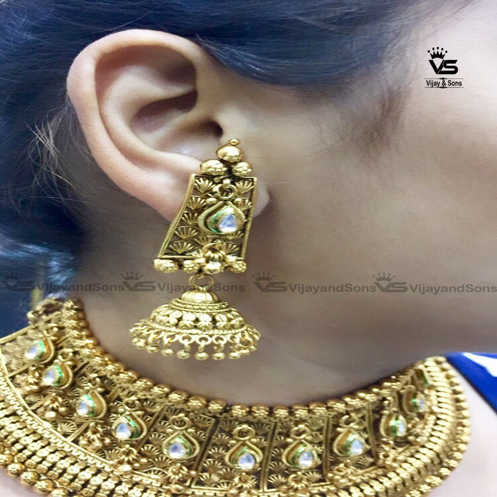 Wedding Necklace And Earring Set For Women And Girls freeshipping - Vijay & Sons