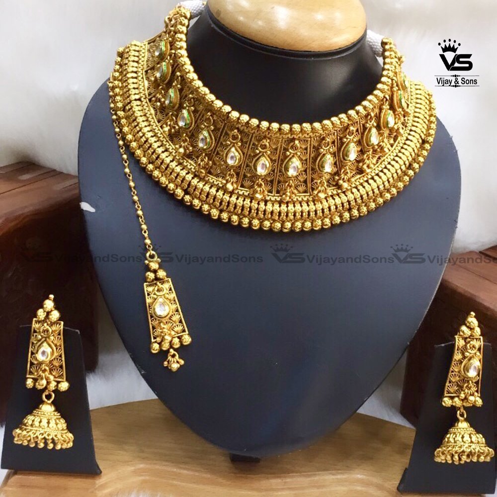 Wedding Necklace And Earring Set For Women And Girls freeshipping - Vijay & Sons