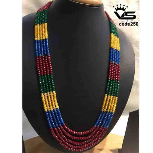 real look quality coloured mala - Vijay & Sons