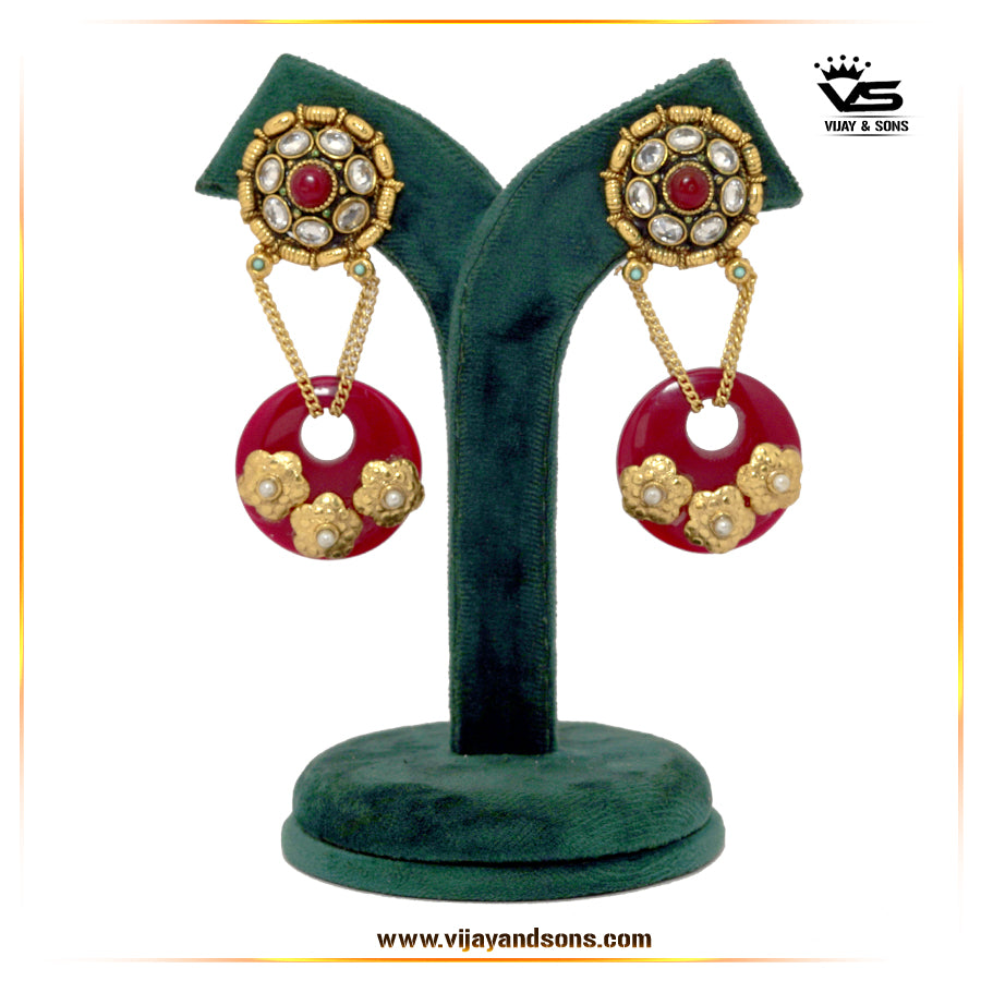 Antique Earrings 1789 freeshipping - Vijay & Sons