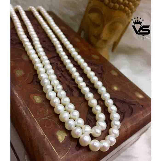 fresh water real double layer mala - Vijay & Sons