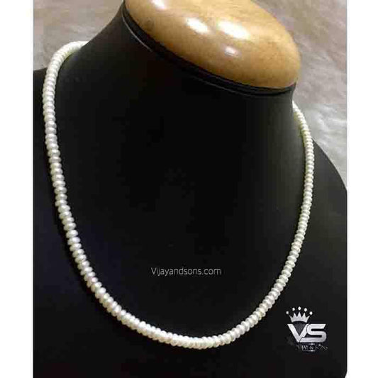 real pearl small pearl mala - Vijay & Sons