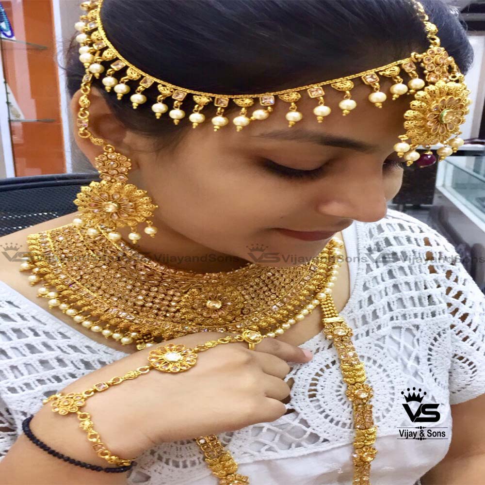 Antique Necklace Sets 1495 freeshipping - Vijay & Sons