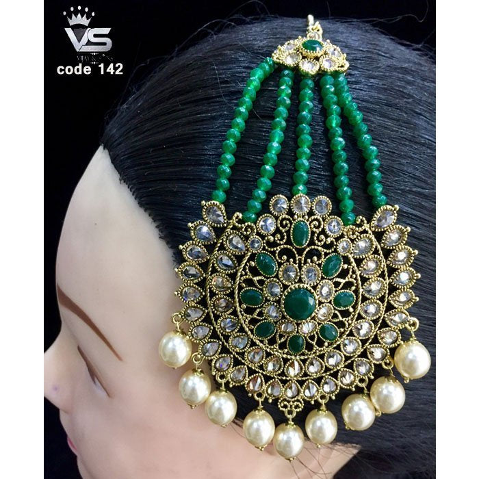 antique quality green pure pasa freeshipping - Vijay & Sons